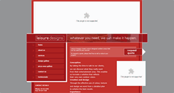 Desktop Screenshot of leisuredesigns.co.nz